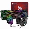 thumbnail image 5 of RGB PC Gaming Keyboard Mouse & Headset Set LED Gamer Bundle Mechanical Kits 4IN1, 5 of 9