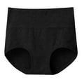 thumbnail image 4 of Breathable Seamless Thongs High Waisted Cotton Ladies Soft Cotton 5 Piece Suit Comfortable Women's Underwear Seamless Underwear for Women Women Bikini Underwear, 4 of 6