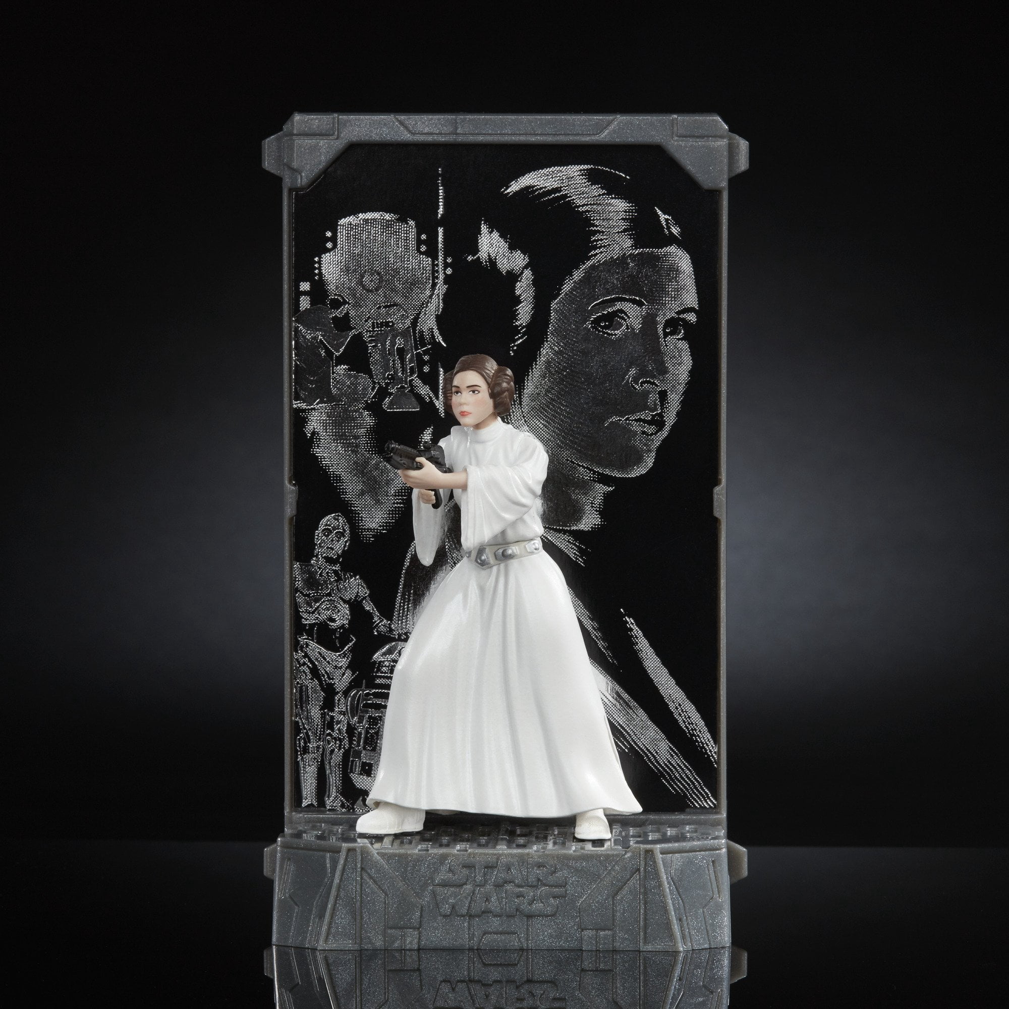 Star Wars The Black Series Titanium Series Princess Leia, 3.75-inch