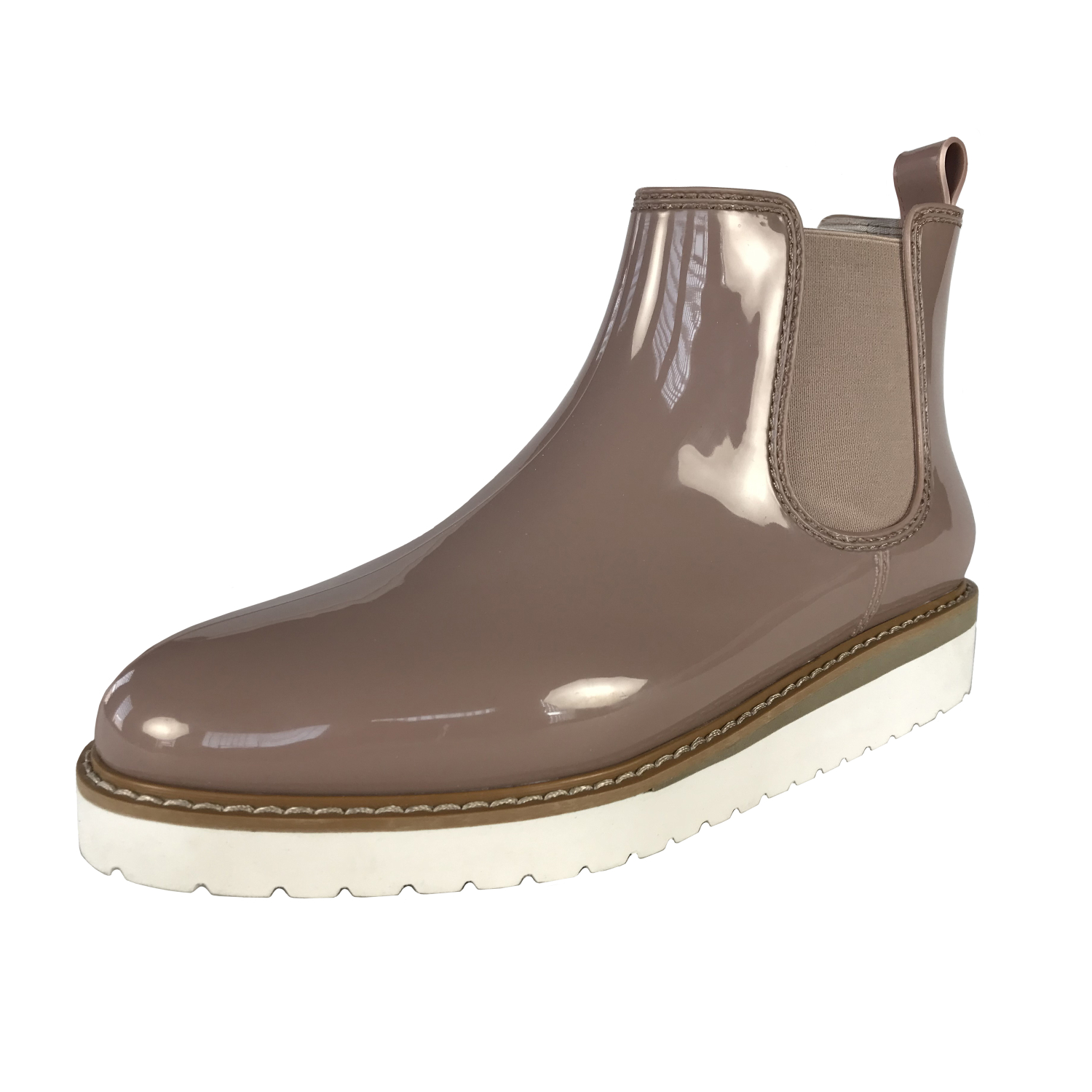 Rubber Rain Boot - 6M - Nude 