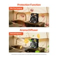 thumbnail image 6 of VEVOR 20000mAh Rechargeable Solar Fan with LED Lantern, 8 inch Portable Fan Cordless with 7W Foldable Solar Panel, 5-Speed& Timer& Quiet,USB Battery Powered for Camping Tent Worksite Office Desk, 6 of 9