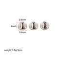 thumbnail image 2 of WHAMVOX 3 Pcs Trumpet Repair Tool Finger Sliding Ring Screw 1X0.8cm Silver, 2 of 8