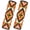 Navajo, variant on 2 Pack Seat Belt Pad，6.5 x 6.5 in Soft Comfort Seatbelt Shoulder Strap Cover, Palace Walls and Red Flowers Non-Slip Car Seat Belt Cushion for Auto Sedan Van