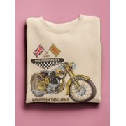 Thunderbolt Motorcycle Co. Sweatshirt Women -BSA Designs, Female XX-Large