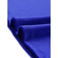 thumbnail image 7 of DARING DIVA Women's Velvet Top V Neck Long Sleeves Loose Blouse S Royal Blue, 7 of 7