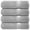 Charming Grey-Bath Towels - 4 Pack, variant on Washcloths - 12 Pack Tranquil Navy Cotton Bathroom Towels