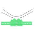 thumbnail image 1 of Universal Motorcycle Exhaust Pipe Protector Cover Guard Anti-Hot Green, 1 of 8