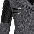 thumbnail image 3 of Quinlirra Winter Jackets for Women XXL Women Warm Slim Jacket Thick Parka Overcoat Winter Outwear Hooded Zipper Coat XXL Gray, 3 of 6