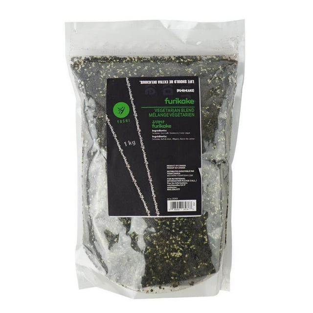 Yoshi Vegetarian Furikake Spice Blend - 1 kg | Japanese Seasoning Mix, Sprinkle On Rice, Vegetables, or Ramen