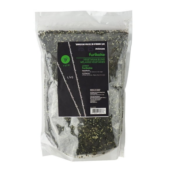 Yoshi Vegetarian Furikake Spice Blend - 1 kg | Japanese Seasoning Mix, Sprinkle On Rice, Vegetables, or Ramen
