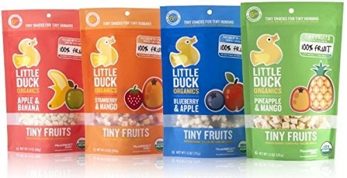 Little Duck Organics Tiny Gummies Fruit & Veggie Snacks, Probiotic, Orange Carrot & Goji,... by LITTLE DUCK ORGANICS