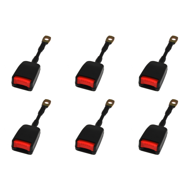 6 Uds Hebilla de Seguridad Delantero Coche Cgtredaw Conector Camlock