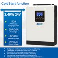 thumbnail image 3 of Inversor solar Yeacher 2400 W 3 KVA 24 V 220 voltios, 3 of 8