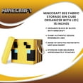 thumbnail image 7 of Minecraft Bee Fabric Storage Bin Cube Organizer with Lid | 15 Inches, 7 of 7
