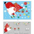 Santa Claus Rudolph Christmas Clearance Sticker Christmas Decorations