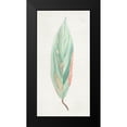 thumbnail image 2 of Woods, Maya 9x14 Black Modern Framed Museum Art Print Titled - Ginger Leaf II, 2 of 5