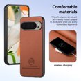 thumbnail image 3 of Allytechgroup Slim Case for Google Pixel 9 Pro XL, Shockproof Anti-Scratch Magnetic Cover, Wireless Charging Compatible, Lightweight Protective Phone Case for Google Pixel 9 Pro XL, Brown, 3 of 8