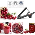 thumbnail image 3 of Cherry Pitter Tool, Olive Pitter Tool, Cherry Pitter Remover Stoner Corer Tool with Space-Saving Lock Design Cherry Pitter Suitable for Make Fresh Cherry Dishes, 3 of 5