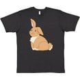 thumbnail image 3 of Inktastic Easter Cute Floppy Ear Brown Bunny T-Shirt, 3 of 5