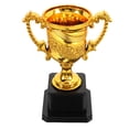 thumbnail image 1 of Golden Plastic Award Trophy for Honoring Winners in Competitions and Events 3.5 Inches, 1 of 8