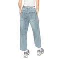 thumbnail image 3 of KHAKI & BLUE Women's Low Waisted Ankle Length Low Slung Barrel KBrgo Jeans with Patch Pocket, 3 of 8