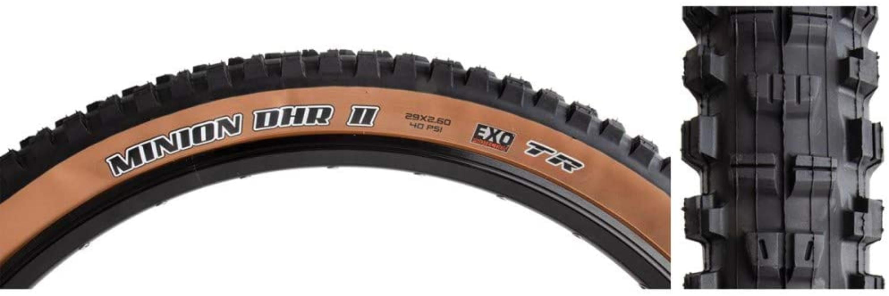 29x2.40 61-622 Black Adults Skinwall Dual EXO Bicycle Tyres Maxxis Unisex  