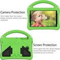 thumbnail image 4 of SaniMore 7 inch Universal Kids Case for Galaxy Tab A 7.0 (SM-T280/T285) & Tab 4/3 7.0 SM-T230/T231/T210/P3200 & Tab E/3 Lite 7.0 SM-T113/T110, Shockproof EVA 【Handle & Stand】 Protective Cover, Green, 4 of 8