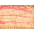 thumbnail image 1 of Ahgly Company Indoor Rectangle Abstract Orange Modern Area Rugs, 5' x 7', 1 of 4