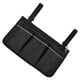 thumbnail image 3 of Bolsa lateral para silla de ruedas Reposabrazos reflectante Bolsa lateral para colgar Organizador de almacenamiento portátil, Negro Jumpingount  HA003792-01, 3 of 7