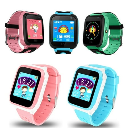 2019 Safe 1.4Inch Kids Smart Watch SOS SIM Call Baby Wristwatch GPS Waterproof Children Watch Gift Smart Watch for