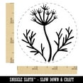 thumbnail image 2 of Blooming Dill Weed Plant Rubber Stamp for Scrapbooking Crafting Stamping - Small 3/4 Inch, 2 of 7