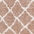 thumbnail image 5 of Hauteloom Hornsby Living Room, Bedroom Area Rug - Bohemian, Transitional - Plush Pile - Dusty Pink, White, Off White - 5'3" x 7'3", 5 of 8