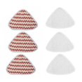 thumbnail image 1 of Almohadillas de microfibra para fregona de repuesto, paño triangular para limpiar el suelo también, 1 of 5