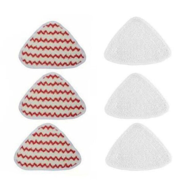 Almohadillas de microfibra para fregona de repuesto, paño triangular para limpiar el suelo también