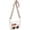 White&Brown, variant on Clear Purse for Women, Clear Crossbody Bag Stadium Approved, Small Transparent Handbag for Concert Event Festival