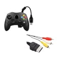 thumbnail image 1 of Pack Control Para Xbox Clásico Y Cable De Audio Y Video Negro, 1 of 3