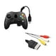 thumbnail image 1 of Pack Control Para Xbox Clásico Y Cable De Audio Y Video Negro, 1 of 3