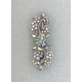 thumbnail image 3 of Faship Multicolors AB Floral Crystal Hair Barrette Clip, 3 of 5