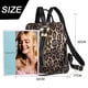 thumbnail image 2 of Mochila monedero para mujer de piel sintética antirrobo, mochila de viaje, bolso de hombro de moda para mujer con bolso pequeño, 2 of 6