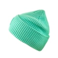 thumbnail image 4 of C.C Unisex Winter Thick Knit Plain Cuff Skull Cap Beanie Hat, Mint, 4 of 4