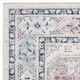 thumbnail image 5 of SAFAVIEH Madison Normand Geometric Floral Area Rug, Light Grey/Fuchsia, 6'7" x 6'7" Square, 5 of 7