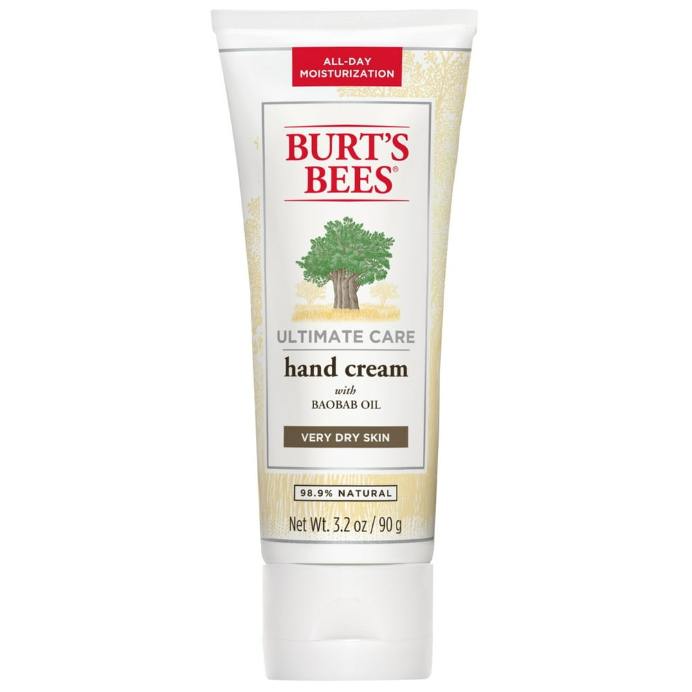 Burt's Bees Baobab Oil Ultimate Care Hand Cream, 3.2 Oz