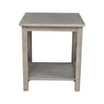 thumbnail image 5 of International Concepts Hampton 22" Square End Table in Washed Gray, 5 of 7