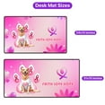 thumbnail image 5 of Faith Love Hope Golden Retriever Breast Cancer Awareness Survivor Desk Mat Full Keyboard Mouse Pad Goldens Dog Lover Gifts Idea Large Mousepad - 02017, 5 of 5