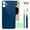 Blue, variant on OEM Rear Back Glass Replacement for iPhone 12 6.1 inches with Reparing Toolkit and Pre-Installed Adhesive (Red)