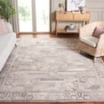 thumbnail image 2 of SAFAVIEH Marquee Andrina Medallion Polyester Area Rug, Grey/Pink, 8' x 10', 2 of 8