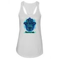 thumbnail image 1 of Hamsa Amulet Racerback Tank Women -Image by Shutterstock, Female x-Small, 1 of 4