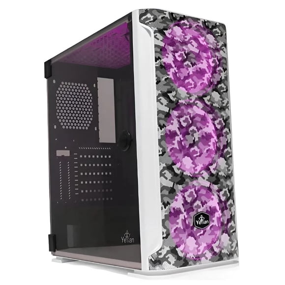 PC Gamer Yeyian YPA-HW5500C-560P1M AMD Ryzen 5 5500, NVIDIA RTX 5060, AMD B550, 32GB DDR4 3200MHz, 1TB NVMe, 650w WIFI 5, Bluetooth 4.2