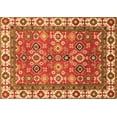 thumbnail image 1 of Ahgly Company Indoor Rectangle Oriental Orange Traditional Area Rugs, 7' x 10', 1 of 4