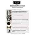 thumbnail image 3 of ZLINE CF1 Charcoal Filters Appliance Air Filters, Black, Set of 2, 3 of 4